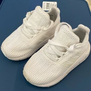 Adidas white sneakers